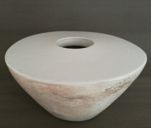 Vase aus Pappmaché selbstgemacht