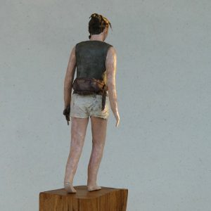 Bentje_Skulptur aus Pappmachee_2