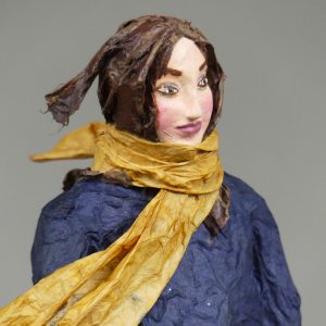 Fanny_Skulptur aus Pappmachee_1