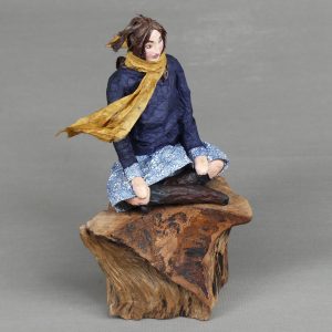 Fanny_Skulptur aus Pappmachee_2