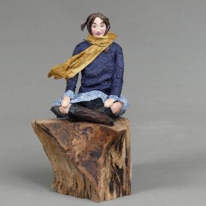 Fanny_Skulptur aus Pappmachee_4