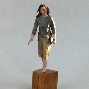 Hazel_Skulptur aus Pappmachee_3