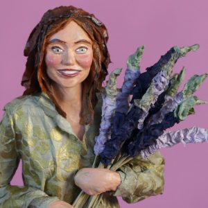 Sandra_Skulptur aus Pappmachee_2