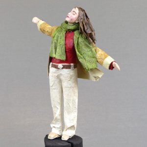 Bentje_Skulptur aus Pappmachee_3