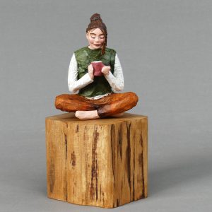 Leni_Skulptur aus Pappmachee_1